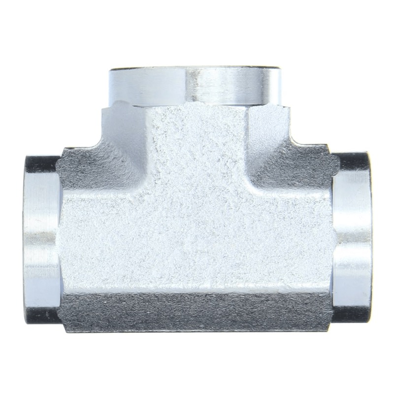 Té en acier 1/8 F-NPT X 1/8 F-NPT X 1/8 F-NPT