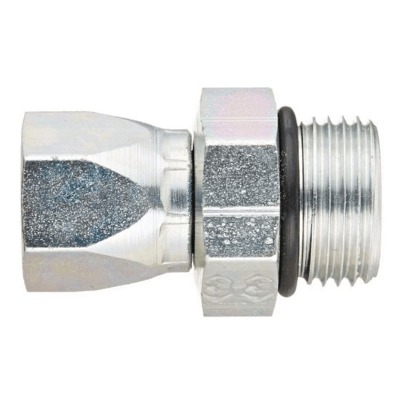 Adaptateur en acier droit 1/2 F-JIC pivotant X 1/2 M-ORB