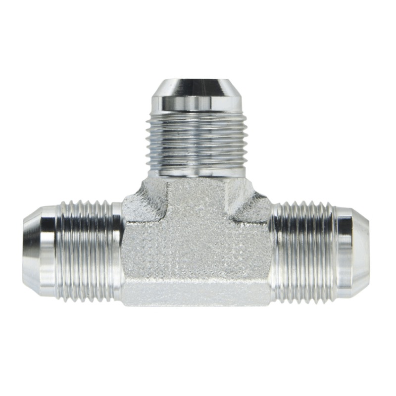 Té en acier 1/4 M-JIC X 1/4 M-JIC X 1/4 M-JIC