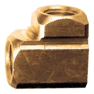 Extruded brass 90 deg elbow 1/8 F-NPT