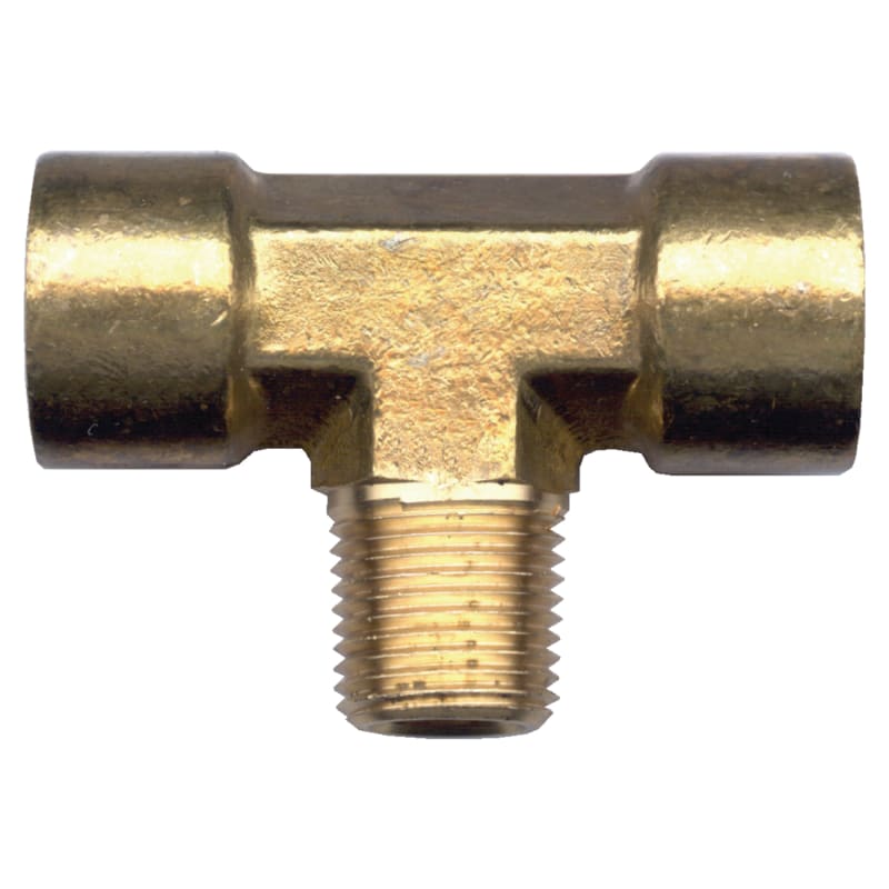 Forged brass branch tee 1/8 NPT