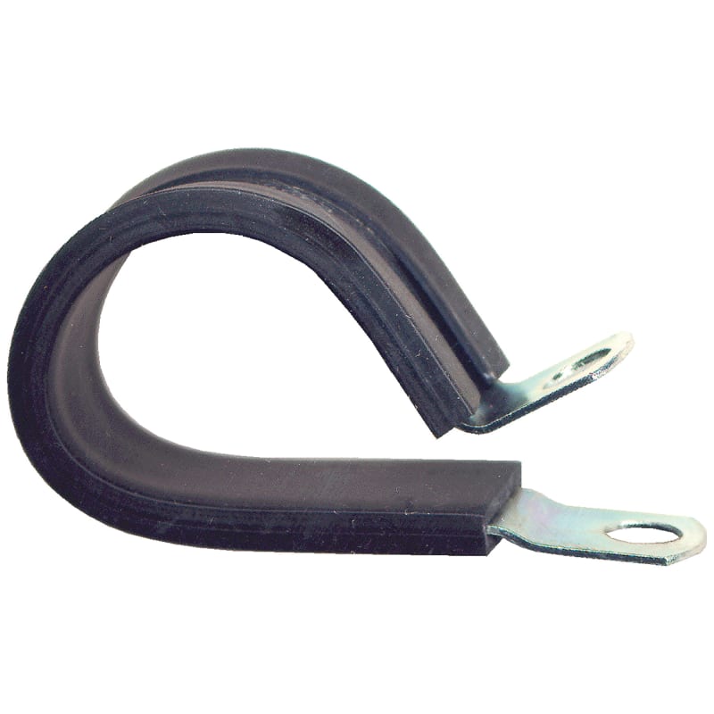 TUBE CLAMPS RUBBER ISOL.HOLE 1/4 DIA 5/8
