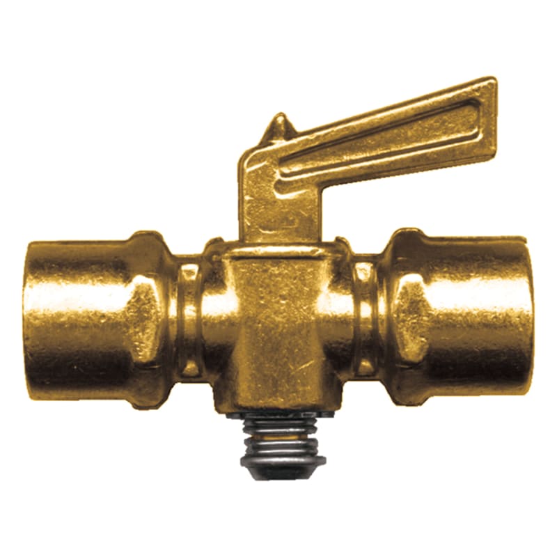 Weatherhead brass shut-off cock 1/8 F-NPT