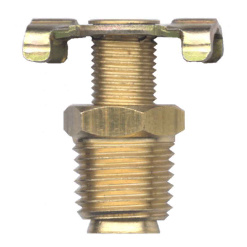 Weatherhead brass external seating type drain cock 1/2 M-NPT