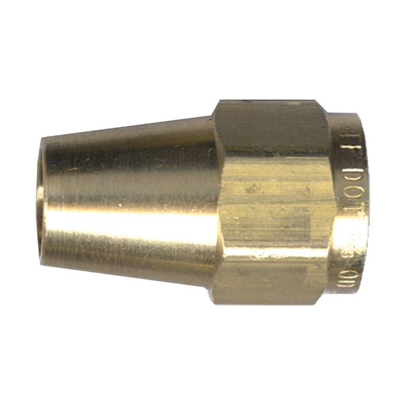 D.O.T. brass compression nut 5/8 tube for copper tube