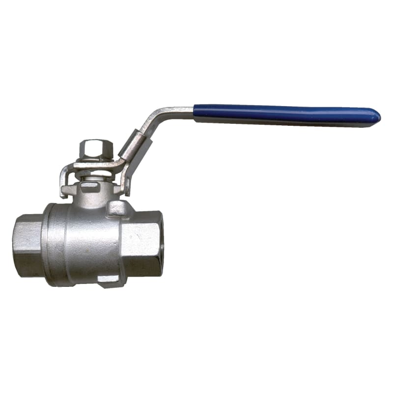 2-piece 316 stainless steel ball valve 1/4 F-NPT 1000 WOG