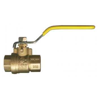 CSA approved brass ball valve 1-1/4 F-NPT 600 WOG 150 WSP