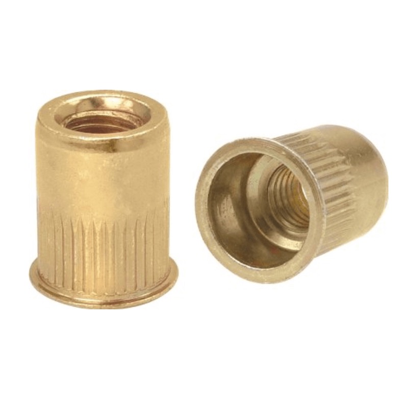 Splined rivet nut (insert) M10 X 1.50 UNC grip 0.70 - 3.80 steel