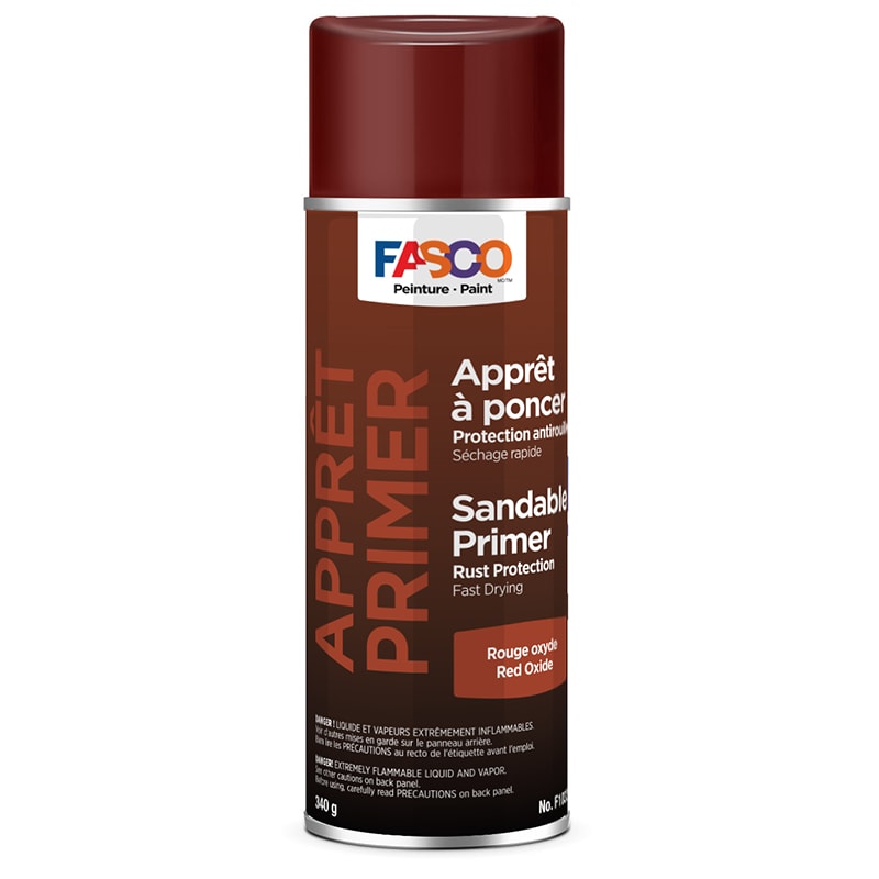FASCO® sandable primer red oxyde (340 g aerosol)