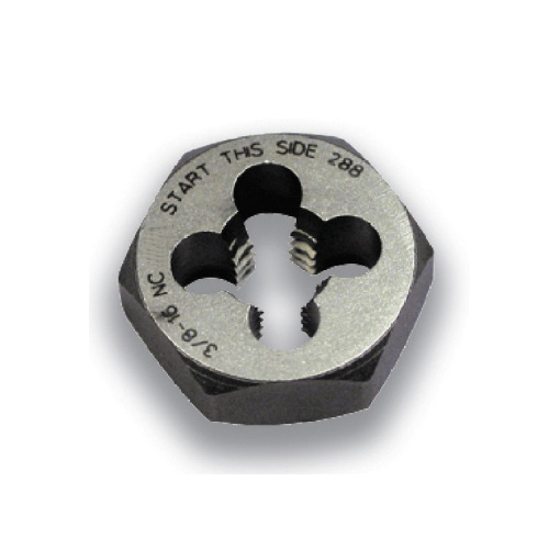 Filière hexagonale type 405 3/8-16 en acier à haute teneur en carbone