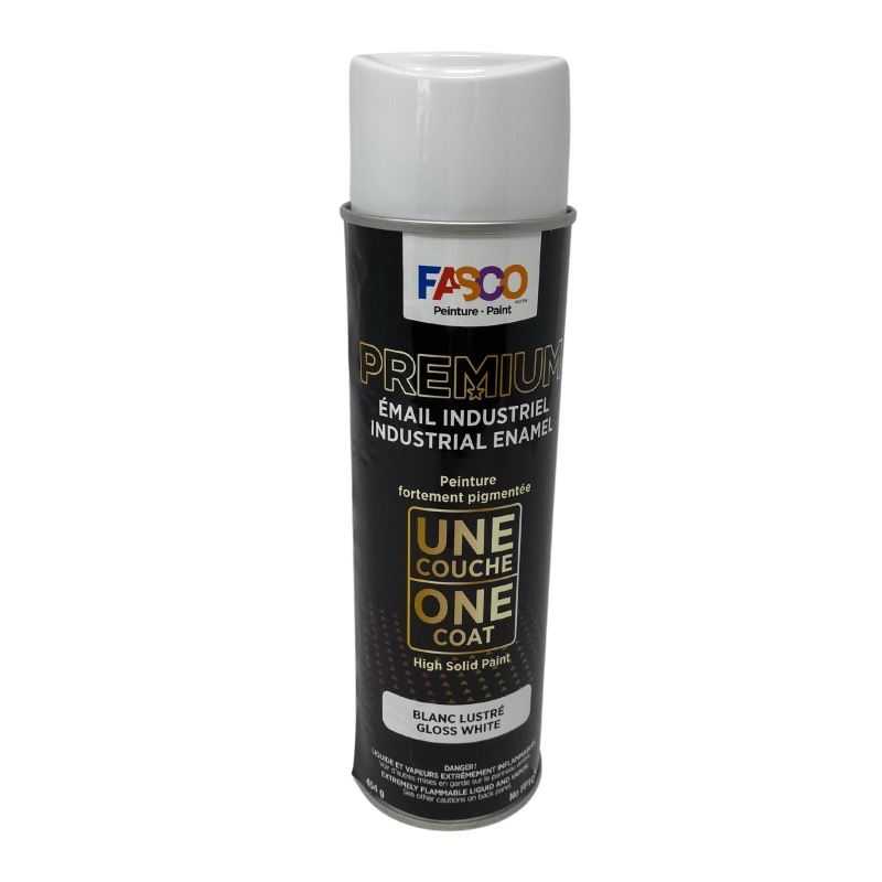 FASCO® Premium industrial enamel gloss white (454 g aerosol)