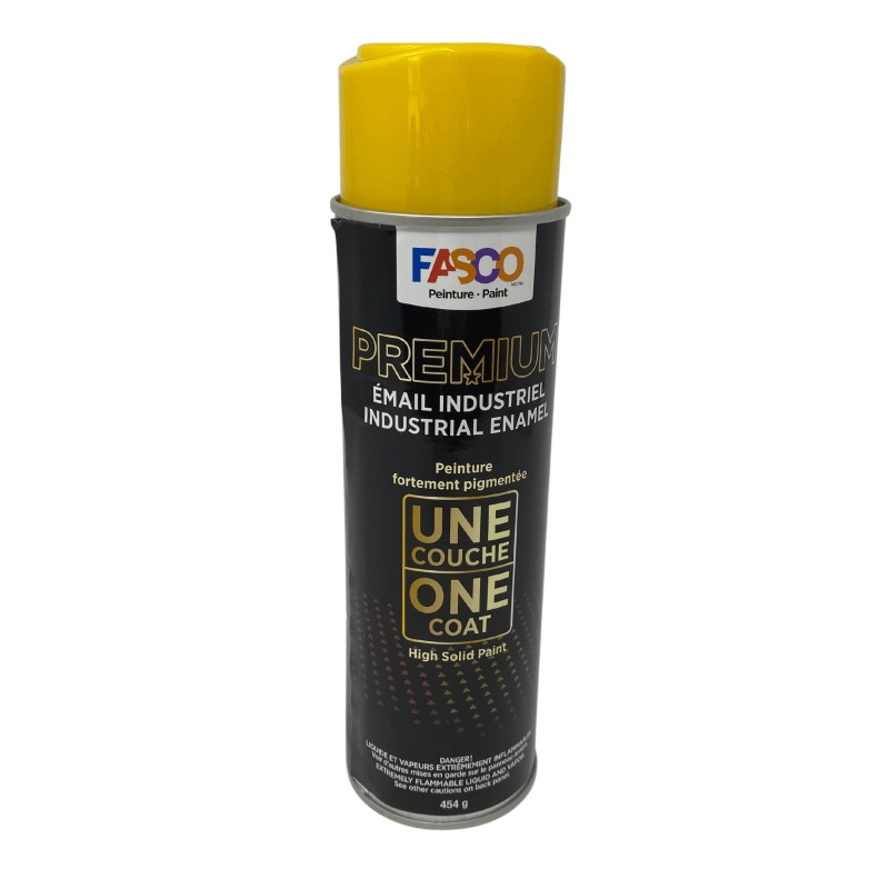 FASCO® Premium industrial enamel safety yellow (454 g aerosol)