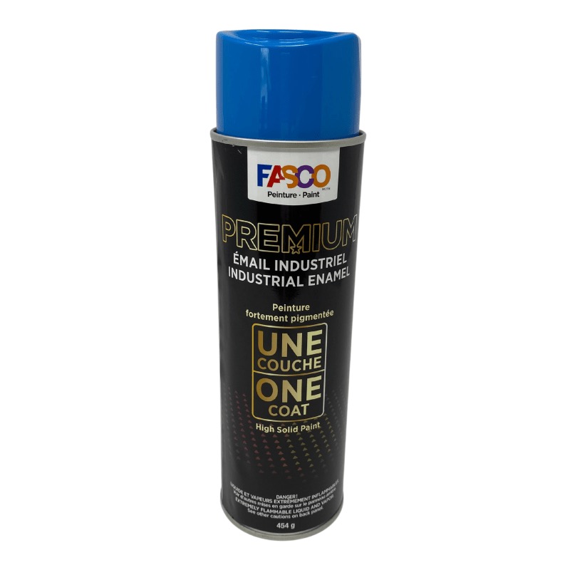 FASCO® Premium industrial enamel safety blue (454 g aerosol)