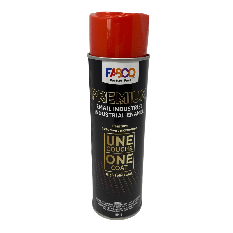 FASCO® Premium industrial enamel safety orange (454 g aerosol)