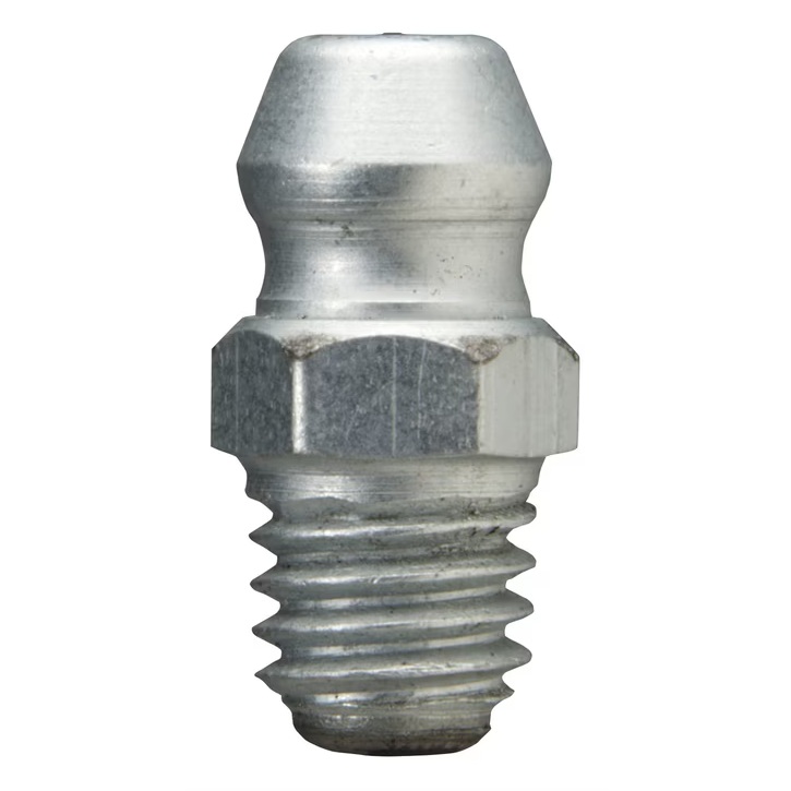Straight grease fitting M6 X 1.00 X 15 mm long zinc