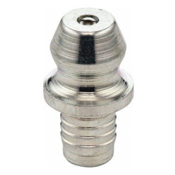 Straight drive-in grease fitting 5/16 X 0.55 in long zinc