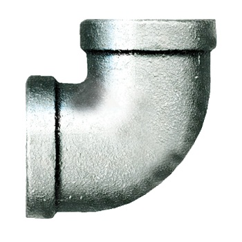 Galvanized 90 deg elbow 1/8 F-NPT