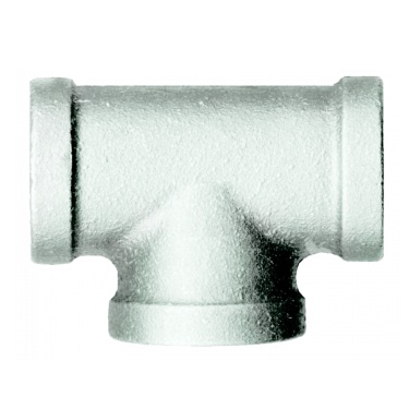 Galvanized iron female tee 1/8 NPT