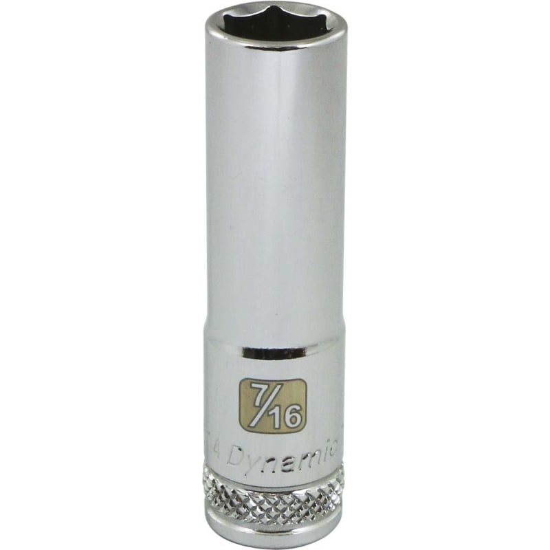 3/8 D 6 PT 7/16 DEEP CHR SKT