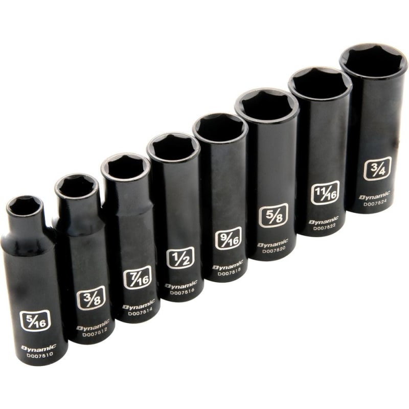 3/8in D 8 PC 6 PT SAE DEEP IMP