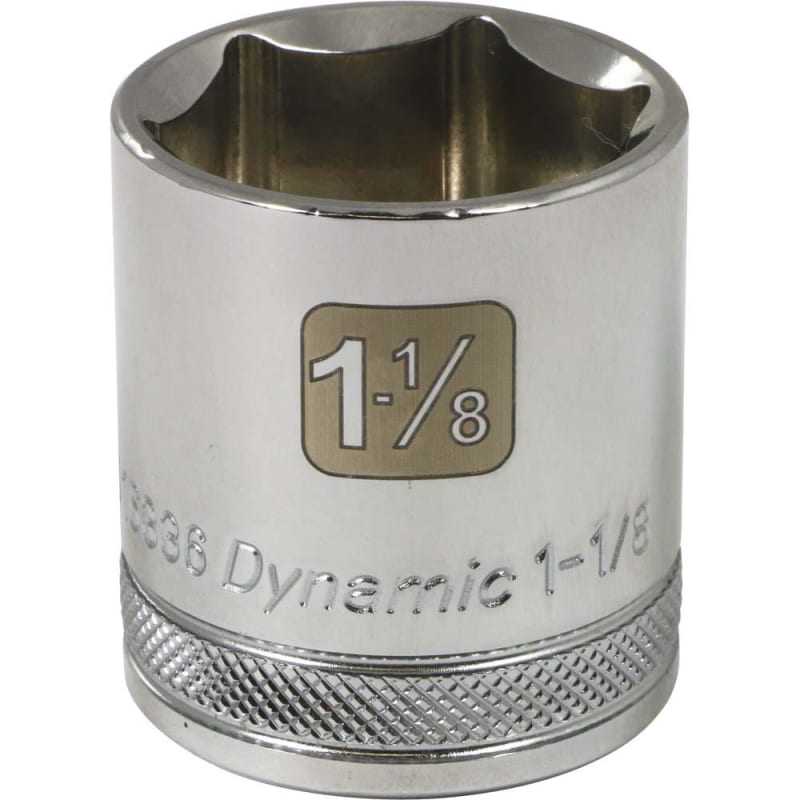 1/2 D 6 PT 1-1/8 CHR SKT