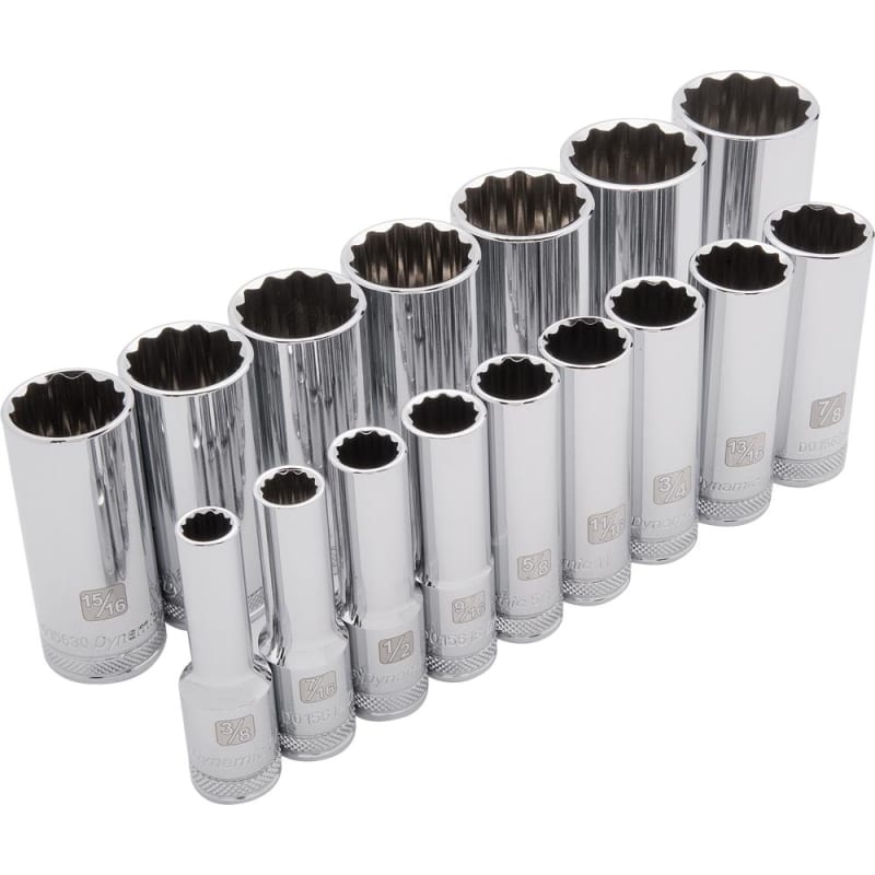 1/2in D 16 PC 12 PT DEEP SAE SK