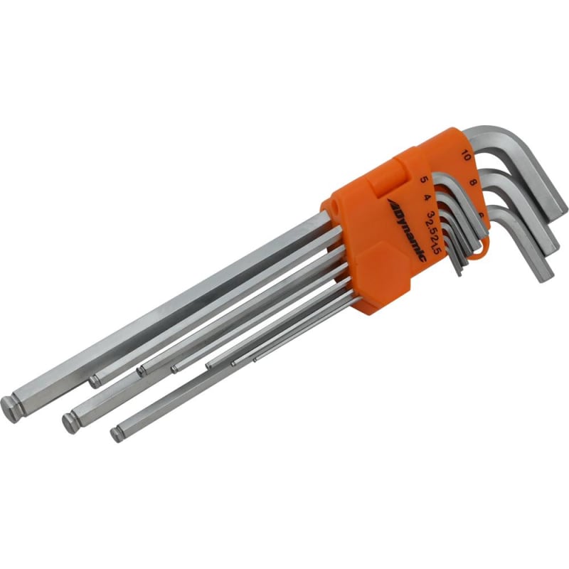 9 Piece METRIC Extra Long High-Torque Hex Key