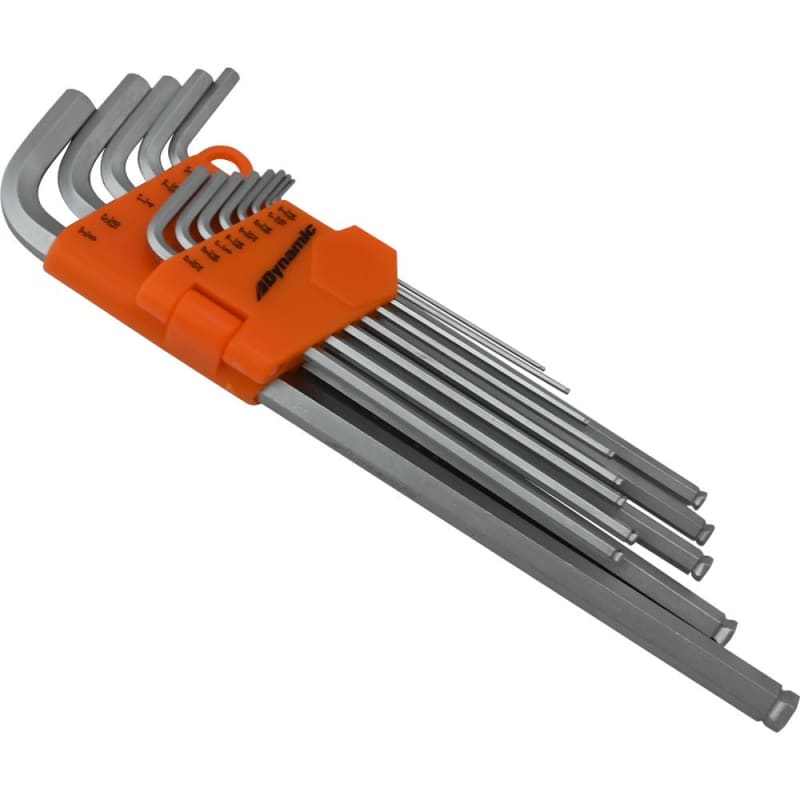 13 Piece SAE Extra Long High-Torque Hex Key