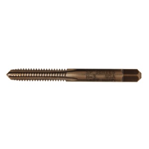 PLUG TAP 7/16-14 LEFT HAND BLACK/GOLD