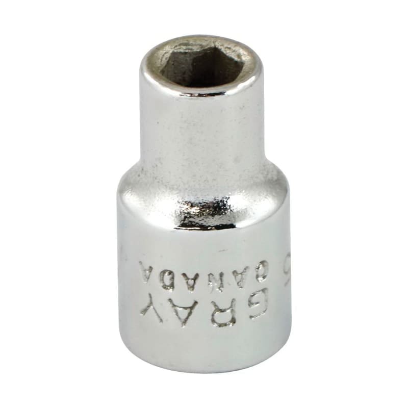 SOCKET 5MM X 1/4 DR 6 PT 22