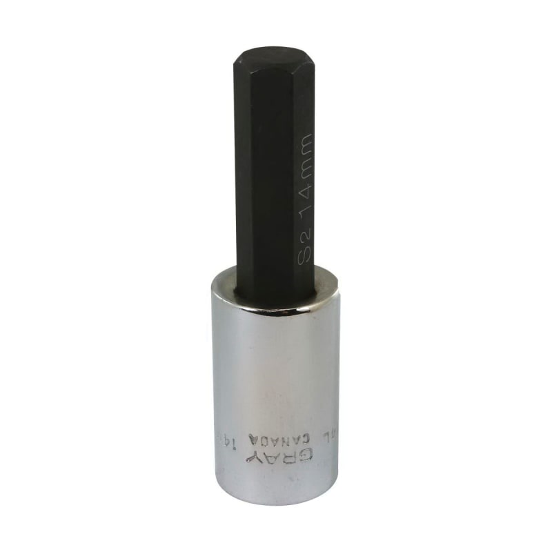SOCKET HEX HEAD 14MM X 1/2 DR