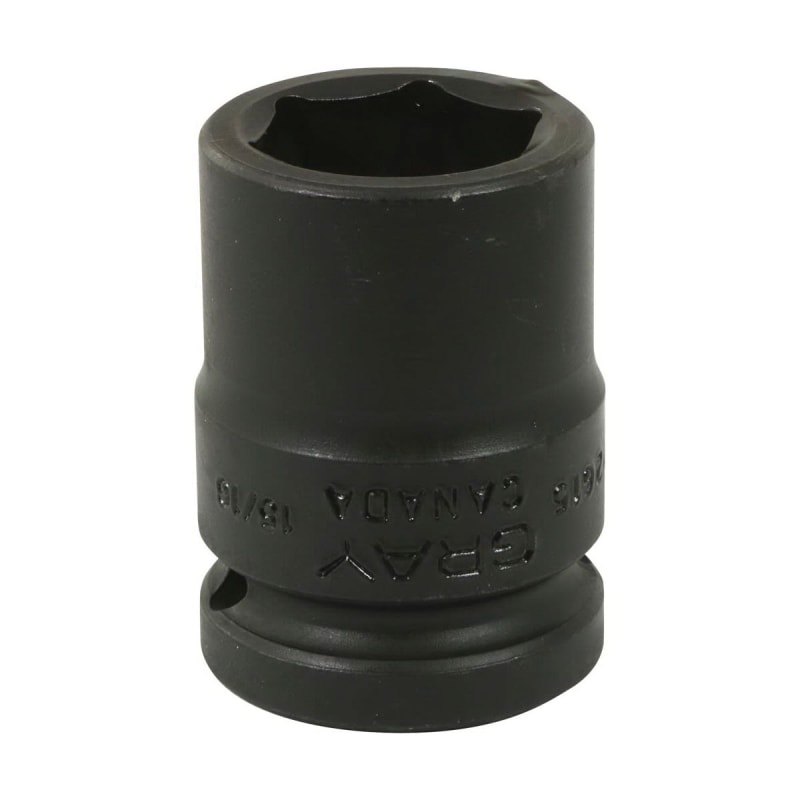 SOCKET 15/16in X 3/4in DR 6 PT R