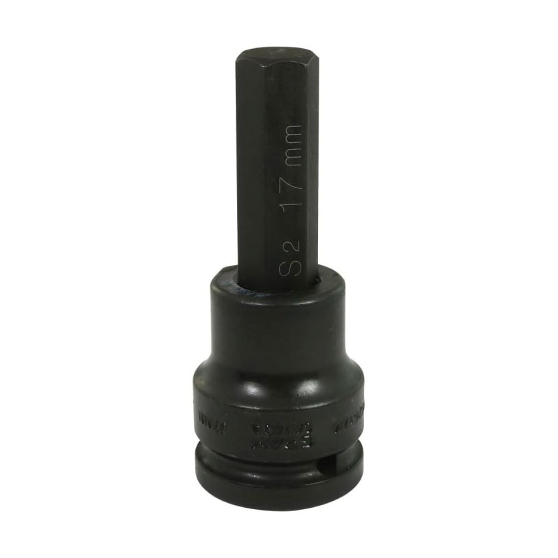 SOCKET HEX HEAD 17MM X 3/4in D