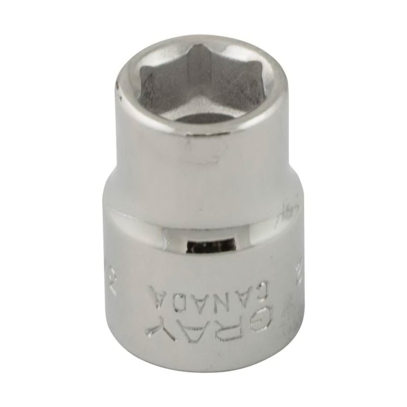 SOCKET 3/8in X 3/8in DR 6 PT REG