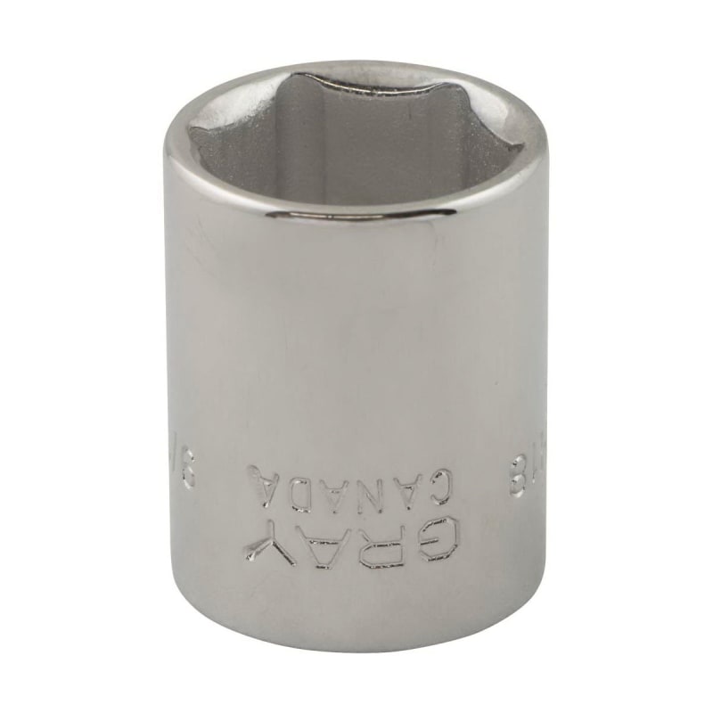 SOCKET 9/16 X 3/8 DR 6 PT RE