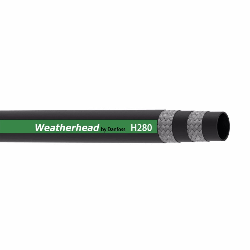 Core Premium series two wire braided hose 1/4 X 50 ft (SAE 100R16 / EN 857 2SC)