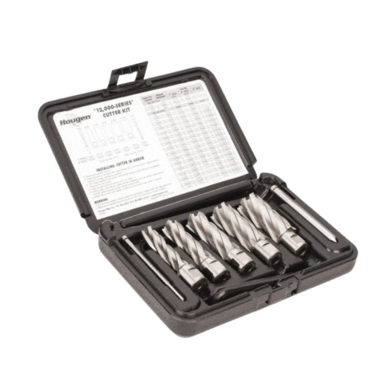 12,000-series annular cutter kit 9/16 to 1-1/16 in X 2 in DOC