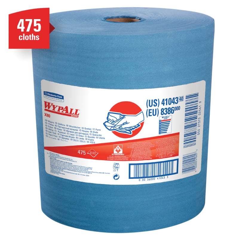 CHIFFONS D`ATELIER ROULEAU JUMBO BLEU X80