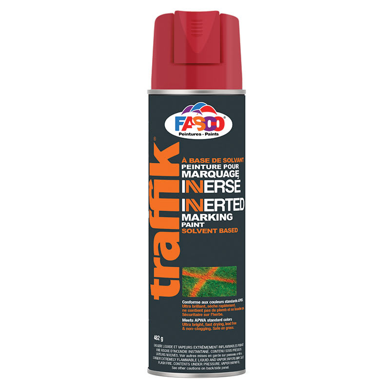 FASCO® Traffik™ inverted marking paint security red (482 g)