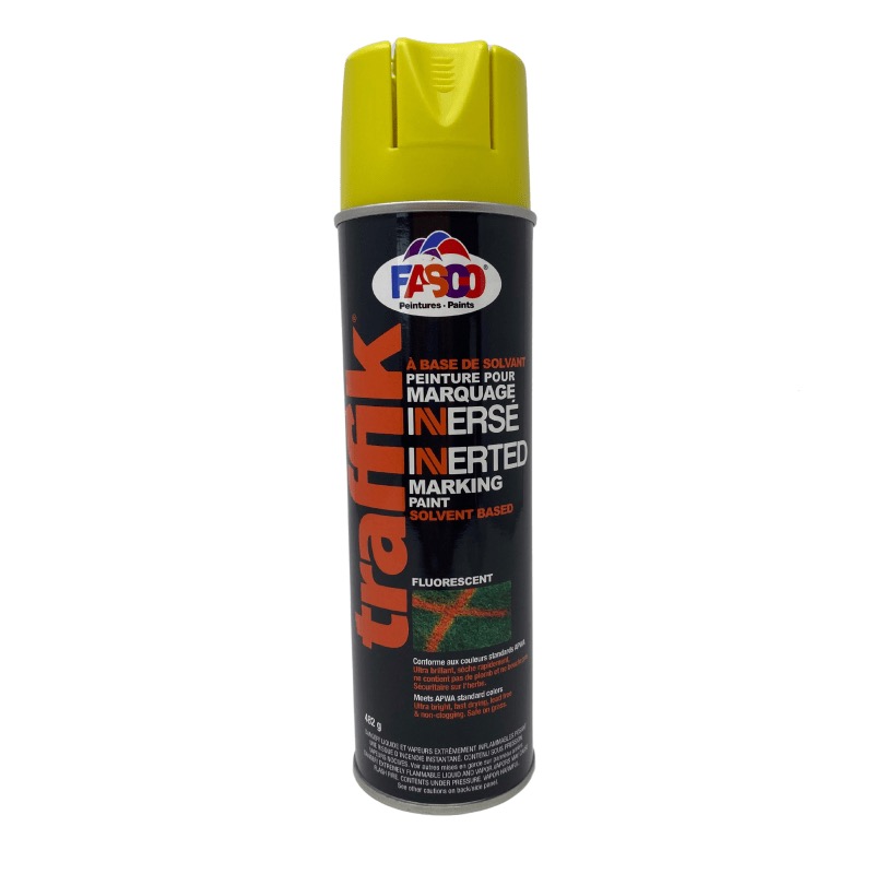 FASCO® Traffik™ inverted marking paint high-visibility yellow (482 g)