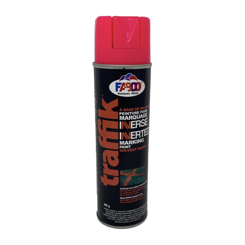 FASCO® Traffik™ inverted marking paint fluorescent pink (482 g)