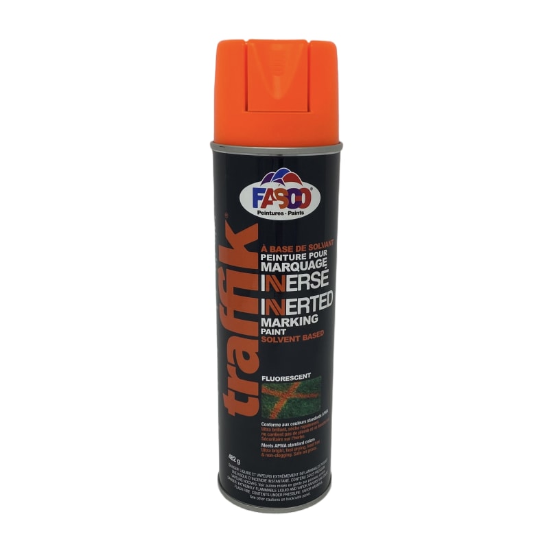 FASCO® Traffik™ inverted marking paint fluorescent orange (482 g)
