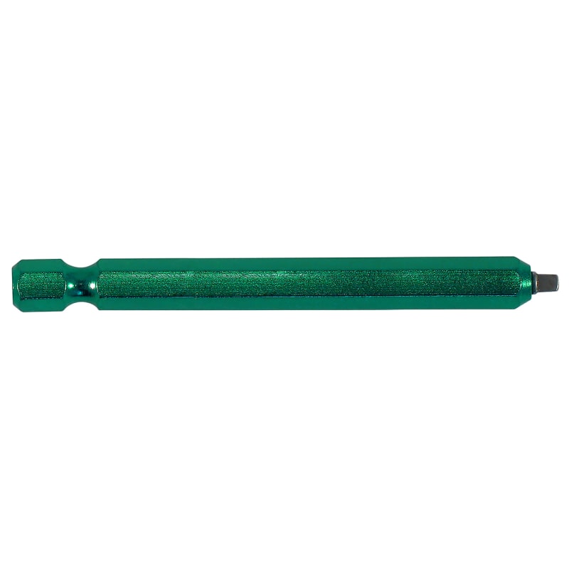 SQ. INSERT BIT R1 X 3(1/4 HEX) GREEN