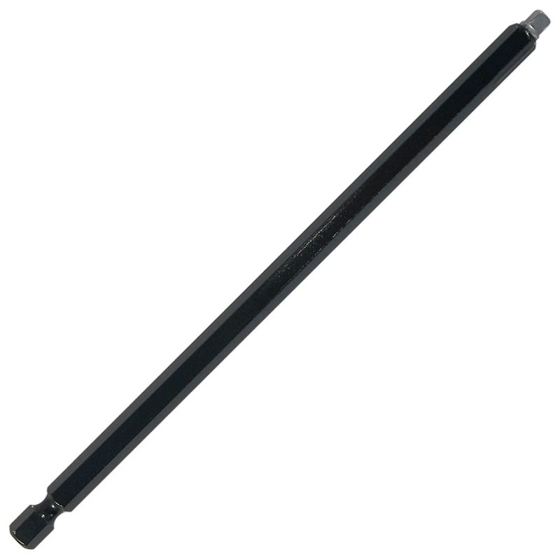 SQ.INSERT BIT R3 X 6(1/4 HEX) BLACK