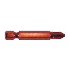 PHILLIPS INSERT P2 X 1 (1/4 HEX) RED