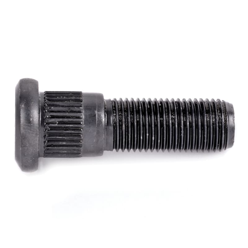 M12-1.25 SERRATED WHEEL STUD - 14.35MM KNURL, 42MM LENGTH