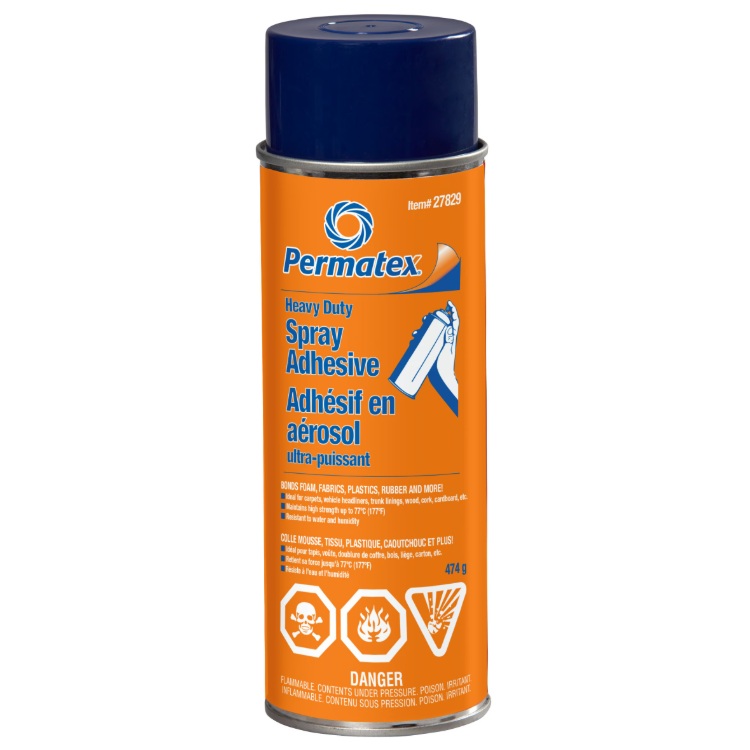 PERMATEX Heavy Duty Headliner & Carpet Adhesive 474G