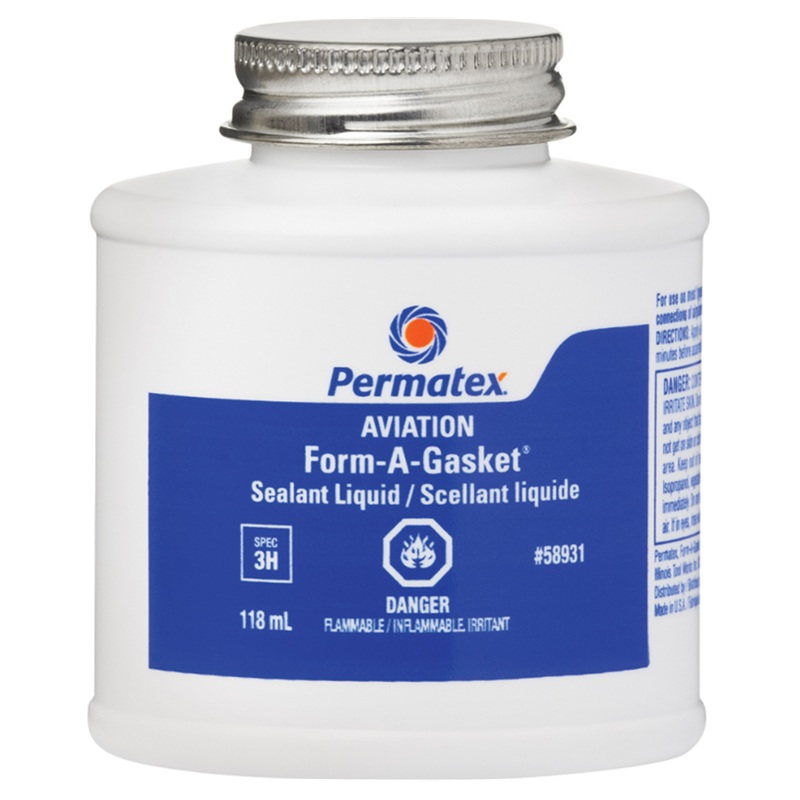 Aviation Form-A-Gasket No. 3 Sealant Liquid, Bottle