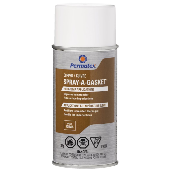 PERMATEX COPPER GASKET SEALANT 255G AEROSOL