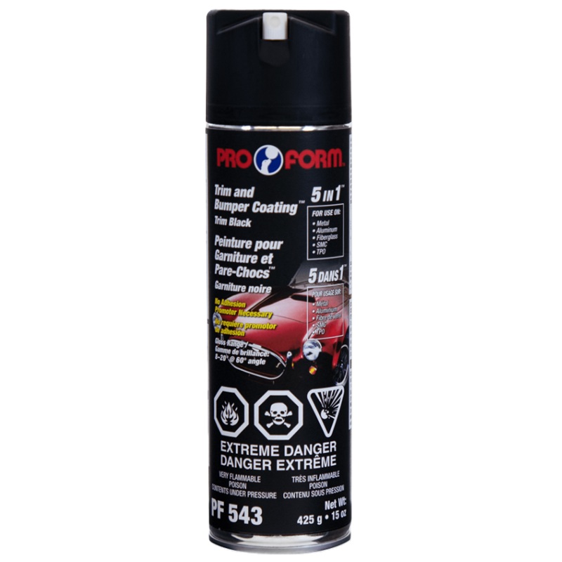 FILL & FLEX TRIM & BUMPER COATING TRIM BLACK